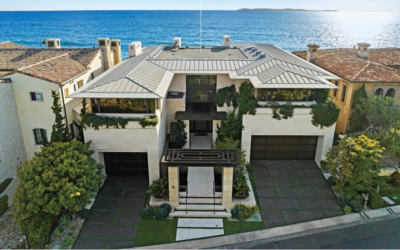 Sold Innovative Designed Oceanfront Home at 51 Strand Beach Drive in The Strand at Headlands