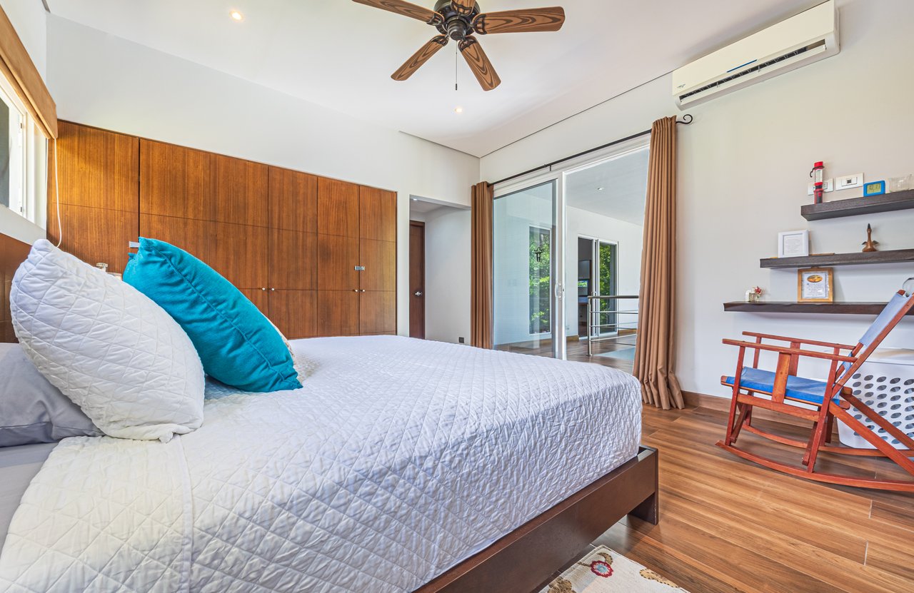 Elegant Tropical Villa Steps from Playa Hermosa – Gated Community