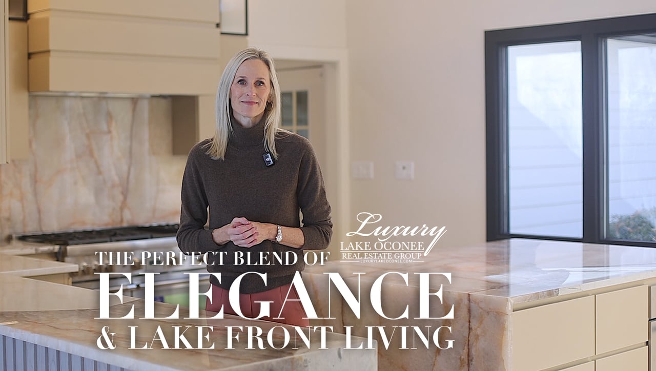 Fully Renovated Home on Lake Oconee with Big Water Views