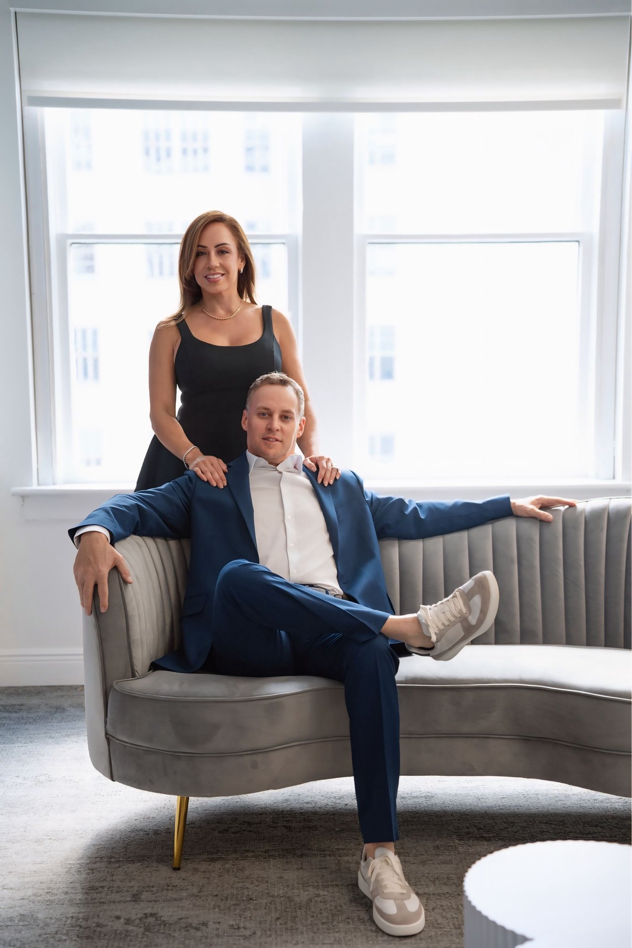 Jeff and Sophia Rogers, top producing real estate couple at Serhant Orlando.