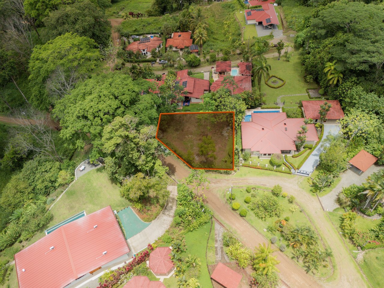 Residential Lot for Sale in Ojochal – Phase 6 at Condo Tortuga | Build-Ready Lot with Approved Home Plans
