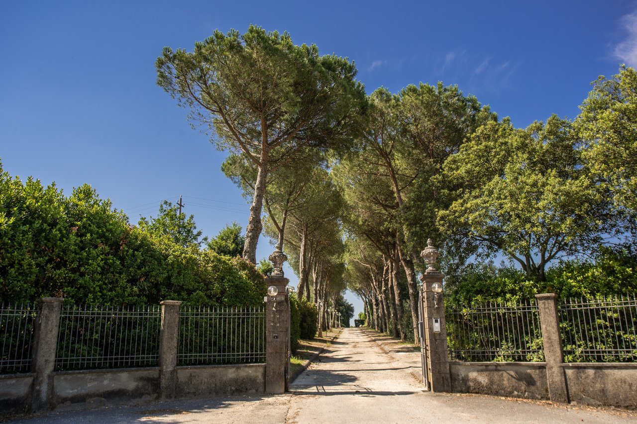Map of Family Rental Retreat in Tuscany