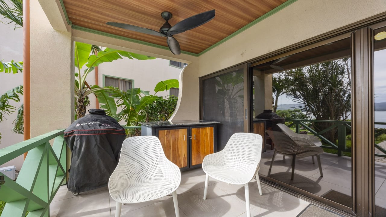Titled Ocean View and Beachfront Condo