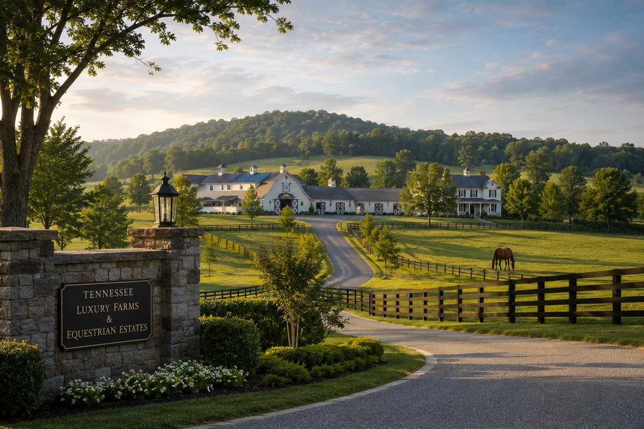 Tennessee Luxury Farms & EQUESTRIAN ESTATES