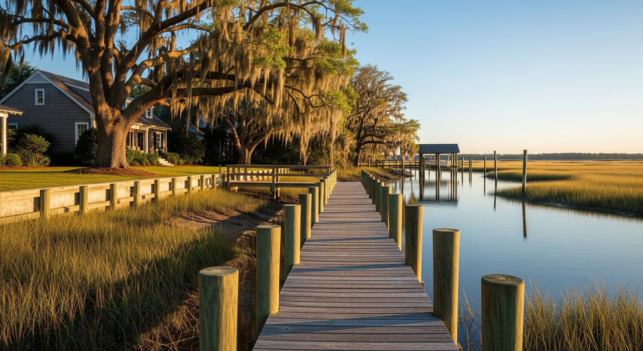 Waterfront Access Types on Isle of Hope