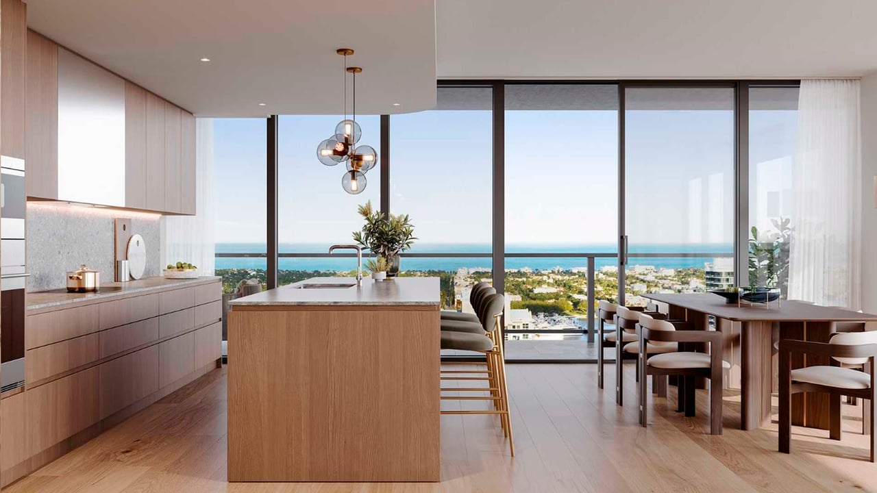 Mr. C Residences kitchen 