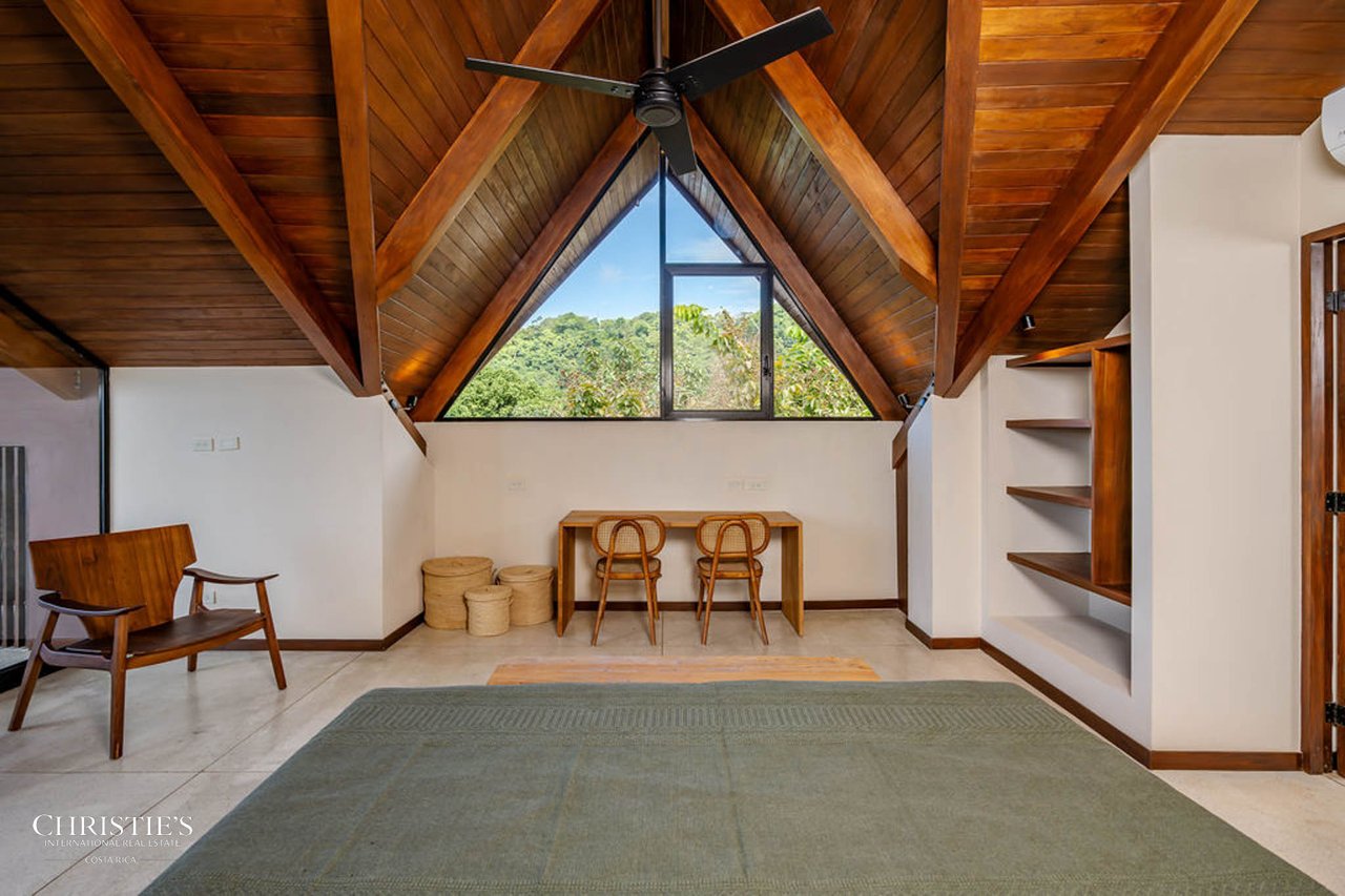 Luxury A-Frame Villa Steps from Playa Hermosa Surf, Santa Teresa