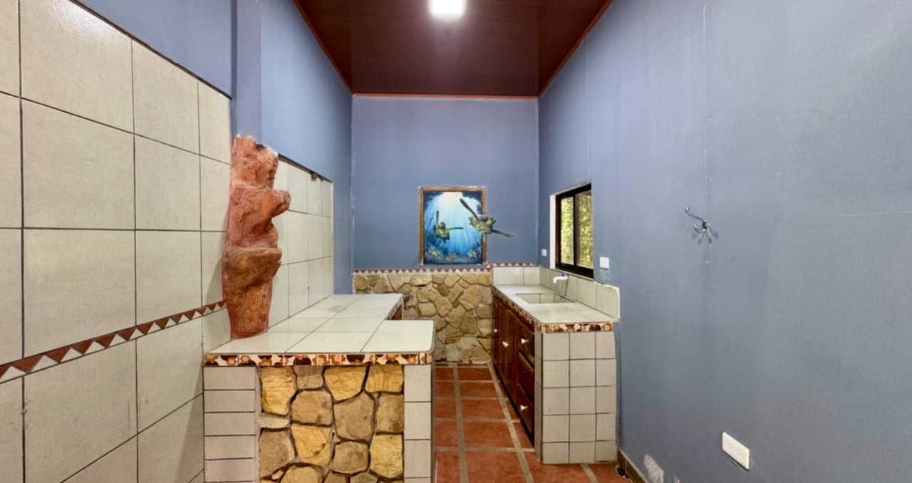 Commercial Shop with Two Cabins in Barú, Dominical