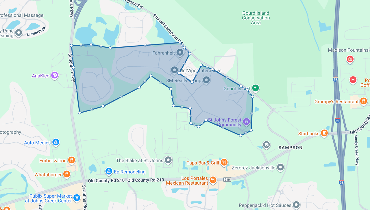 St. Johns Forest Homes For Sale