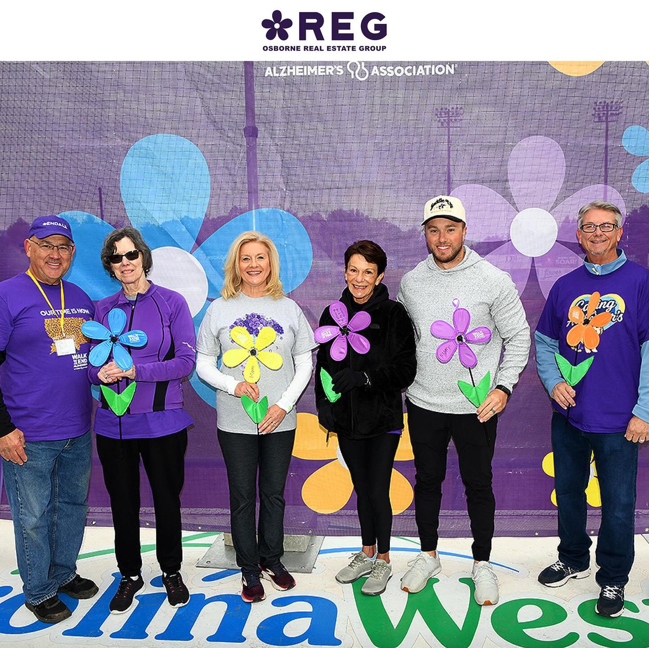 Osborne Real Estate Group Raises $5,890 for Alzheimer’s