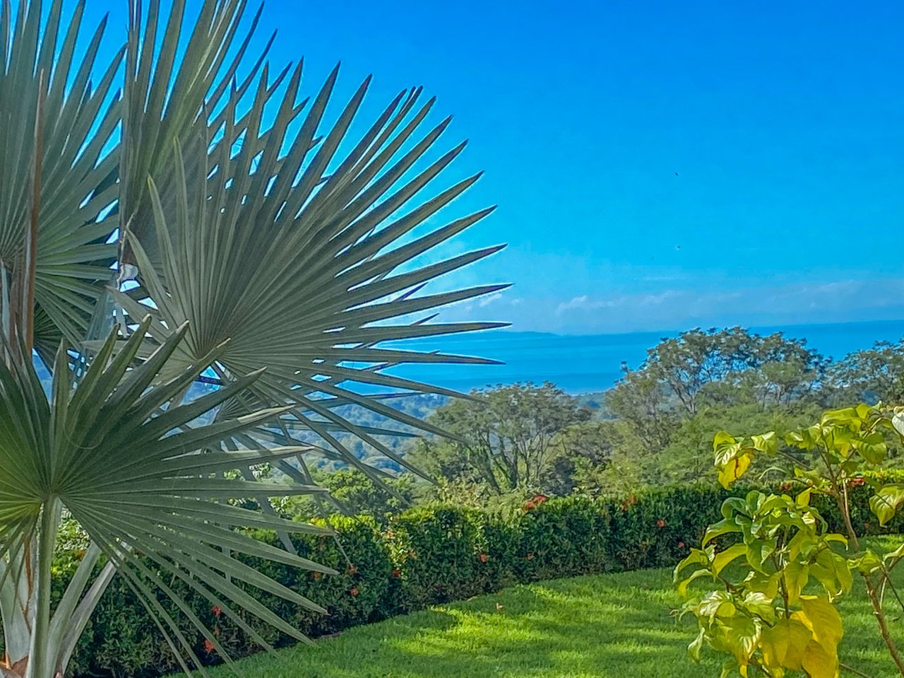 Private 2-Bed Hacienda with Ocean & Mountain Views, Pool & Development Potential in Ojochal