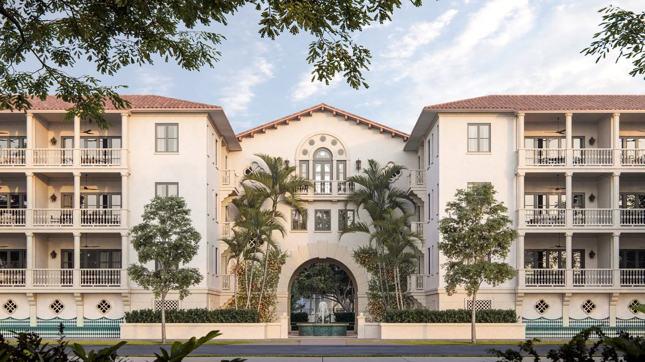 The Village at Coral Gables architecture facade 