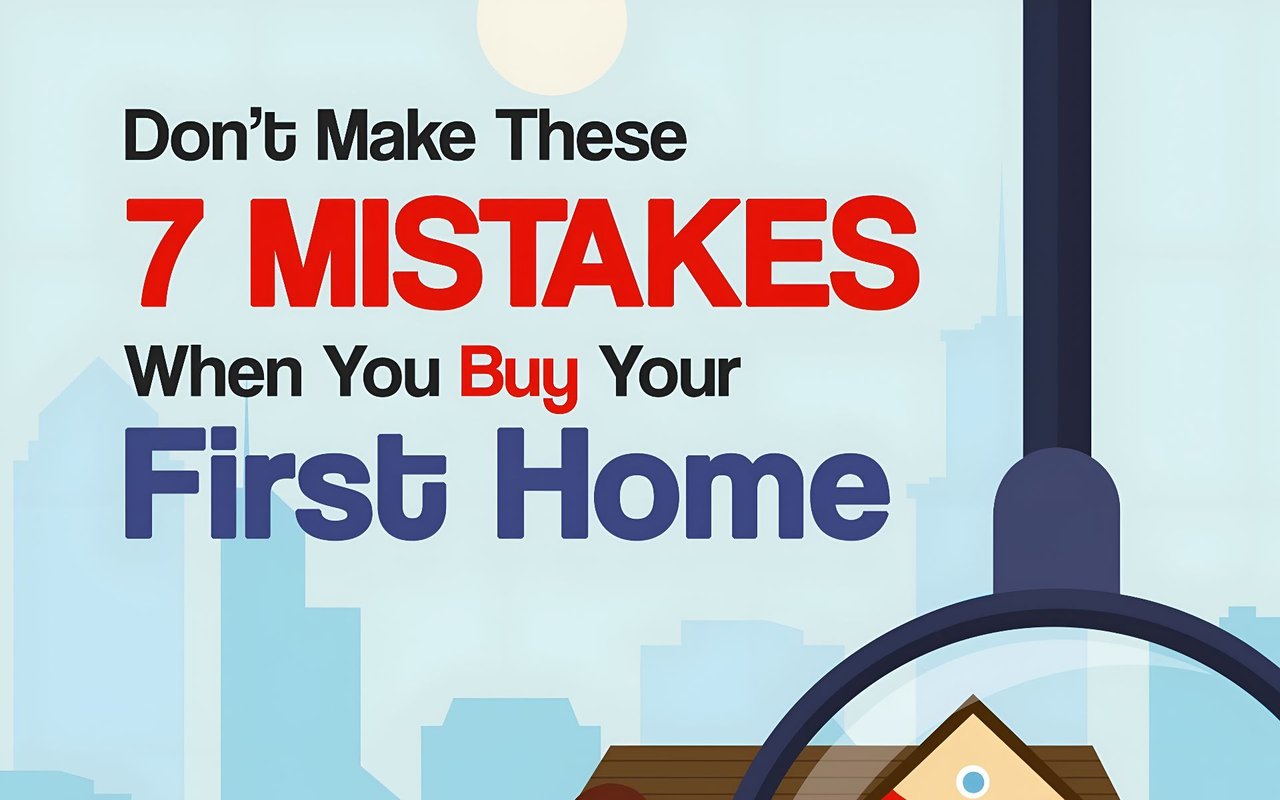 Don't Make These 7 Mistakes When You Buy Your First Home