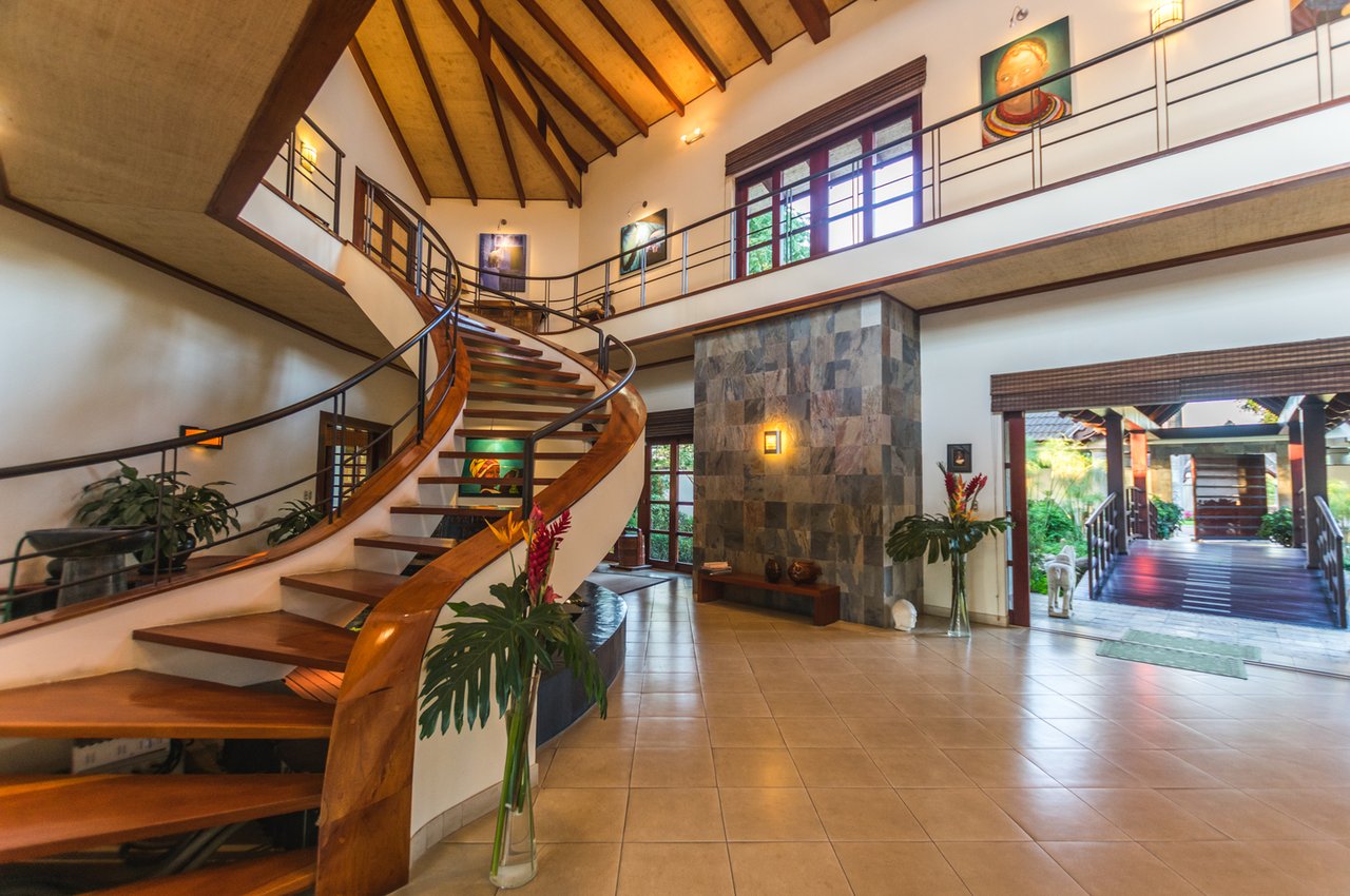 Large Farm With Balinese Style Mansion