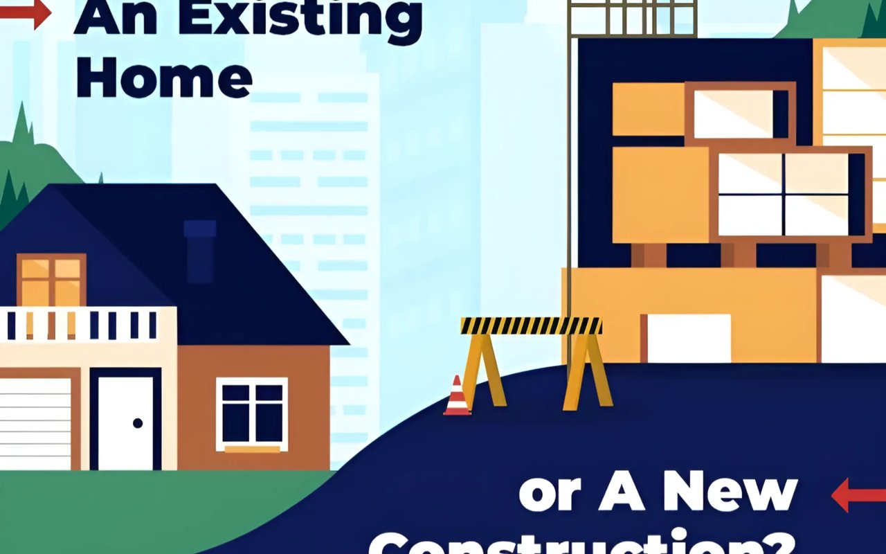 Between An Existing Home or New Construction: Which Should You Buy?