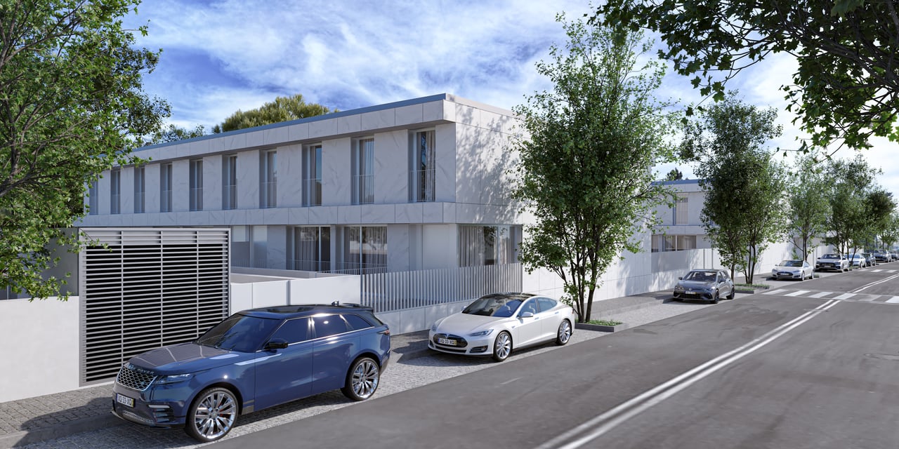 New Contemporary 3-Bedroom Villa with Pool in Lavra, Just 100m from the Ocean