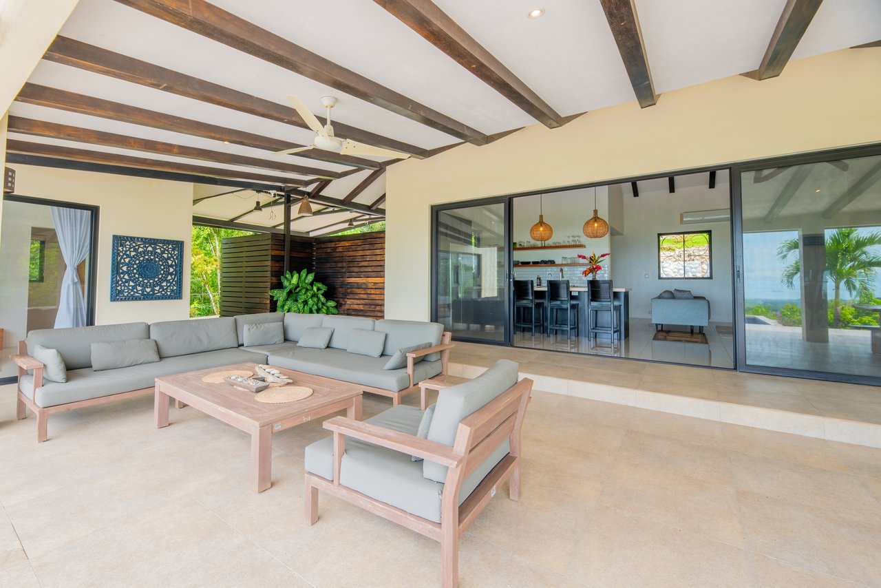 6.45 ACRES – 3 Bedroom Luxury Ocean View Home Surrounded By Vibrant Rainforest And Wildlife!!!