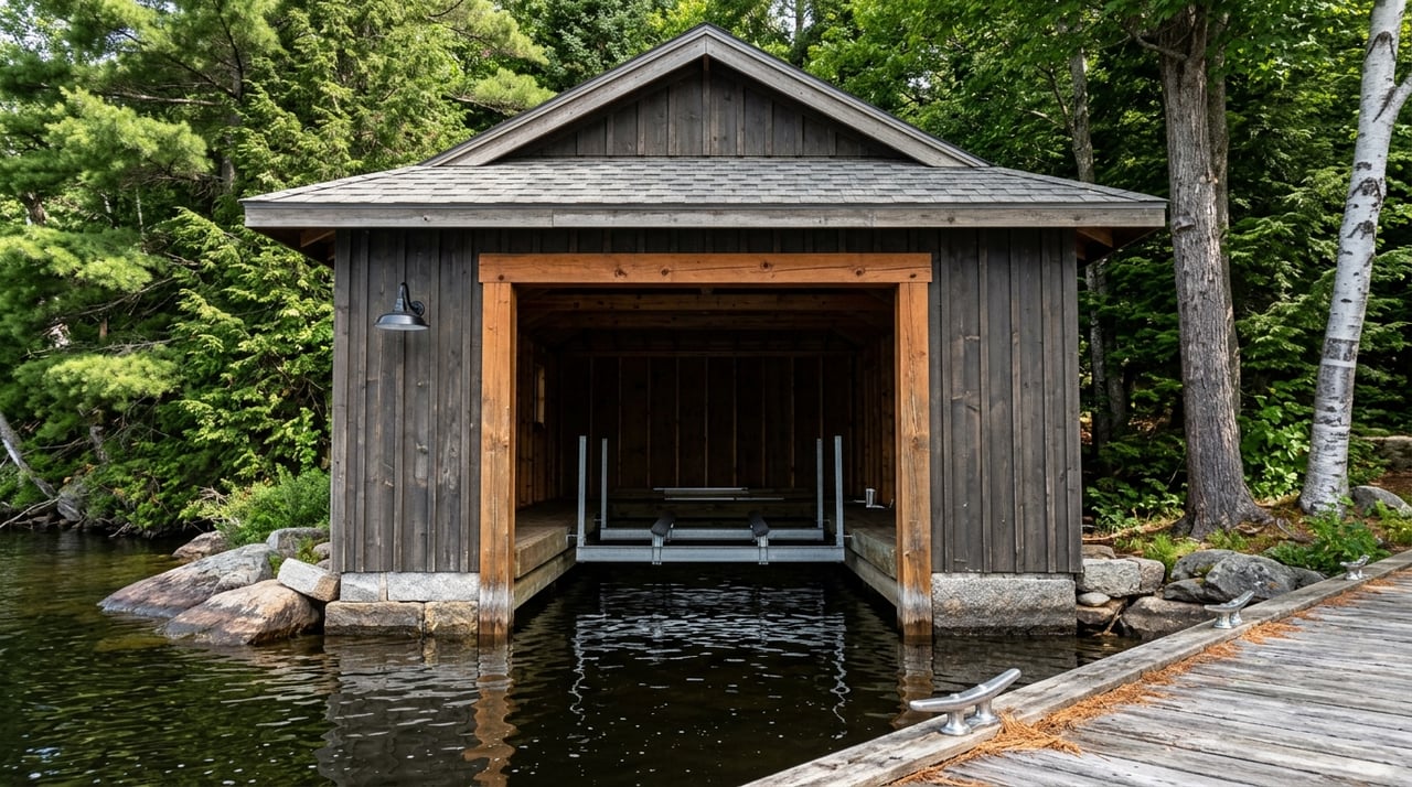 Planning A Statement Boathouse On Lake Rosseau
