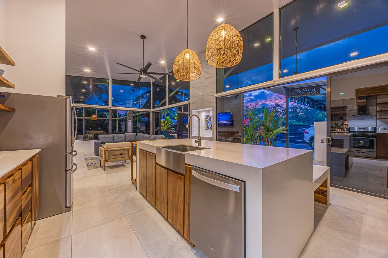 Elegant Tropical Home | 5 Minutes from Marino National Park