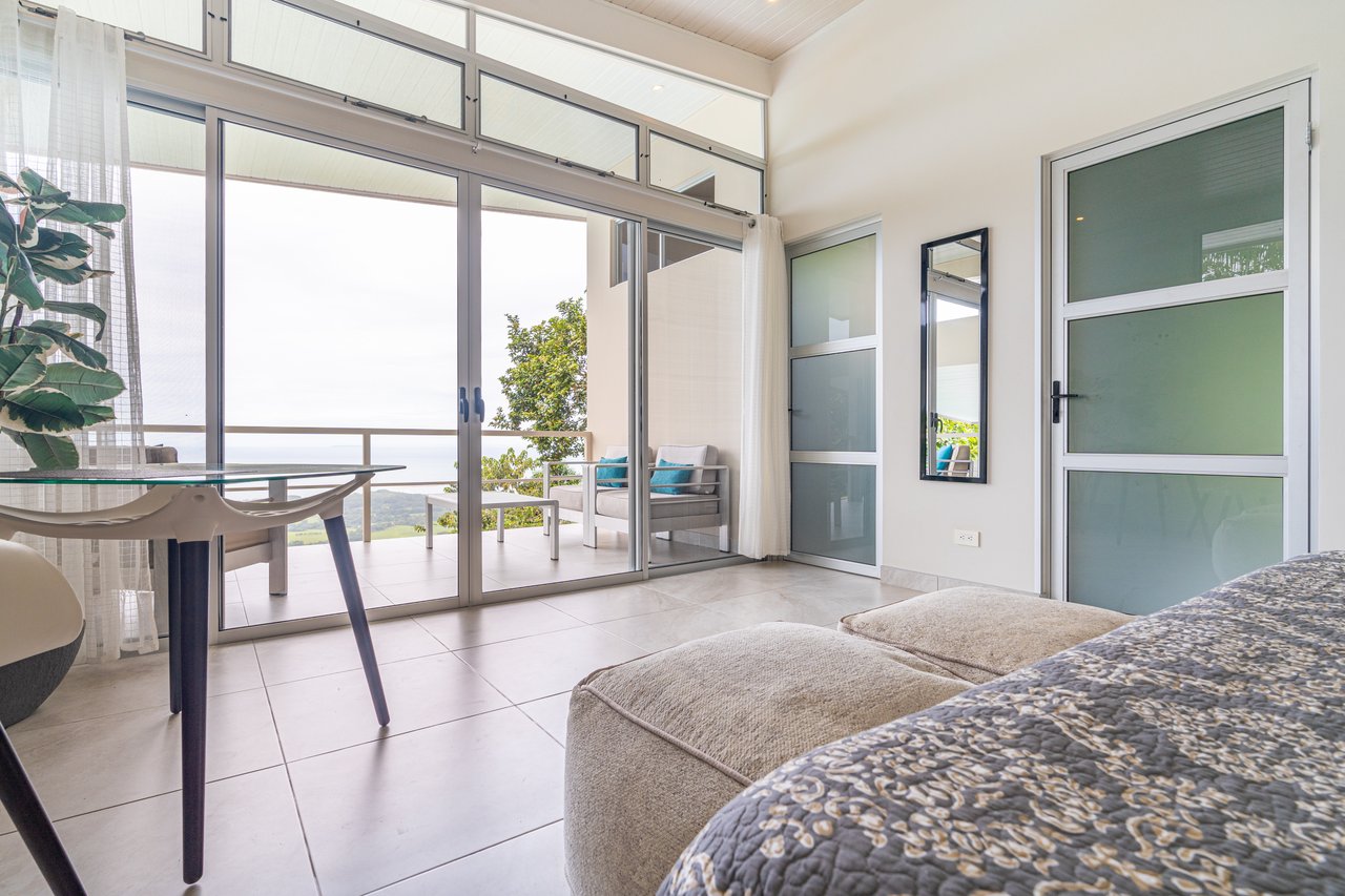 Villa Blü – An Elevated Oasis in Uvita, Jaw Dropping Views of the Whales Tail and Osa!