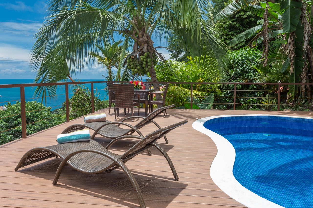 4 Bedroom Ocean View Home in Manuel Antonio, Villa Natura