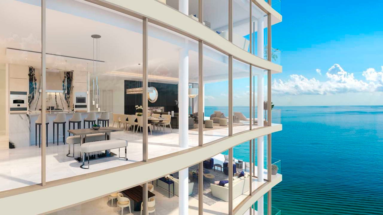 The Estates at Acqualina outside view 