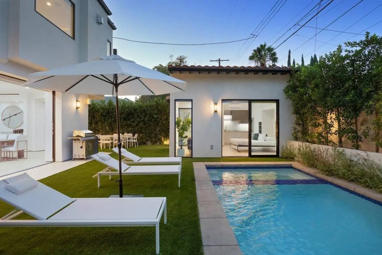 Elegant Melrose Home With Pool and Private Rooftop