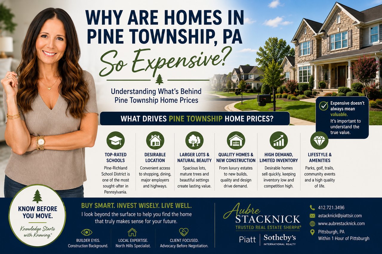 Why Do Homes Cost More in Pine Township, Pennsylvania?