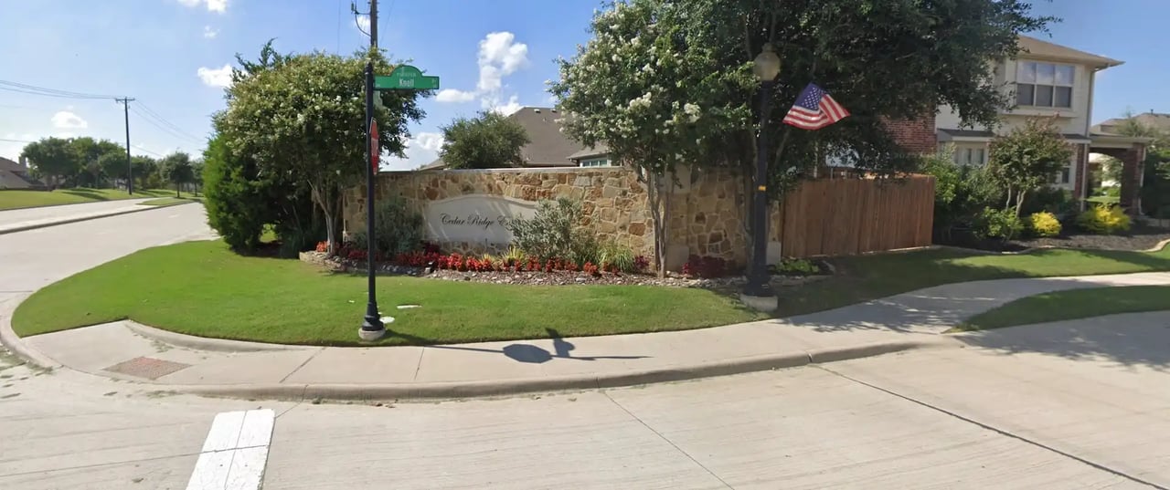 Cedar Ridge Estates in Prosper