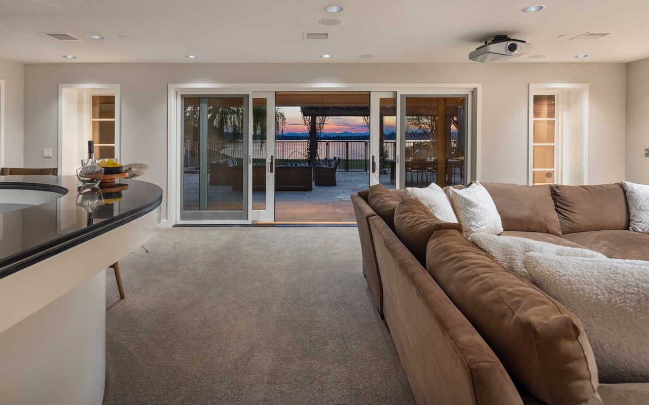 Timeless West-Facing Waterfront Estate on Treasured Hunts Point