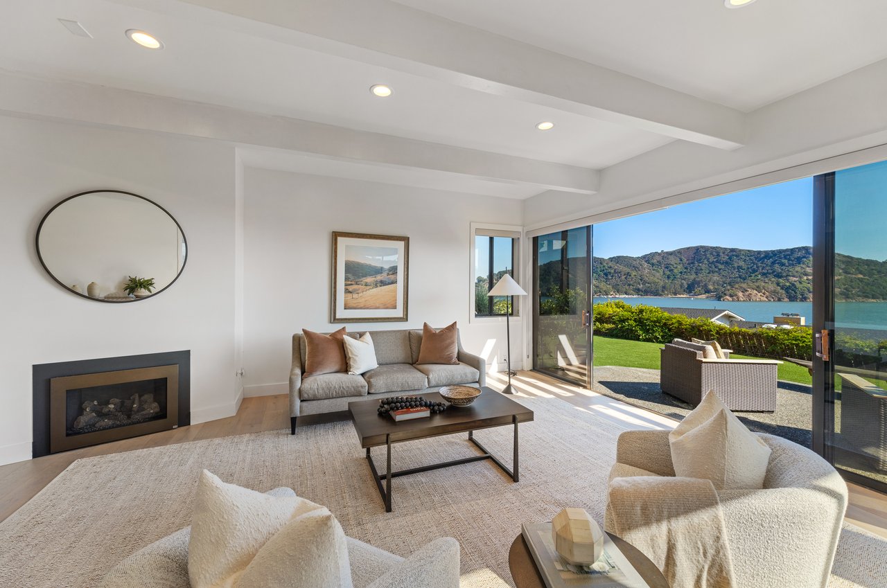 Picturesque Views of Angel Island and the Golden Gate Bridge
