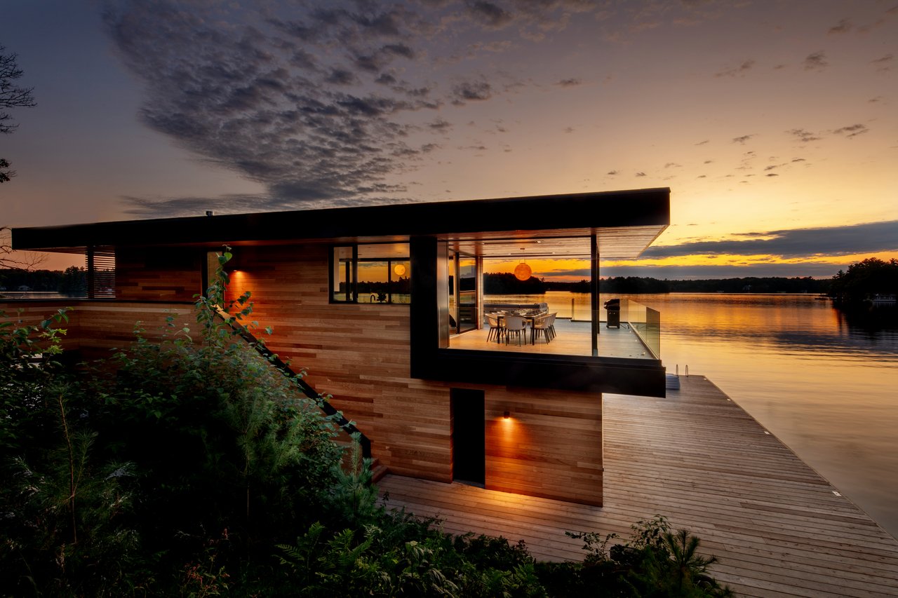 Architectural Statements: Bold Design in Your Lake Joseph Boathouse