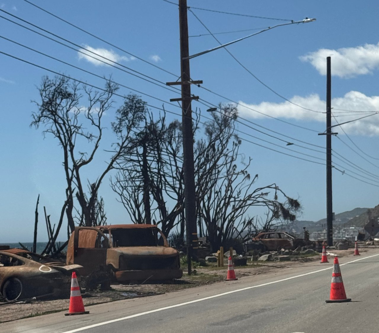 Palisades fire before the cleanup
