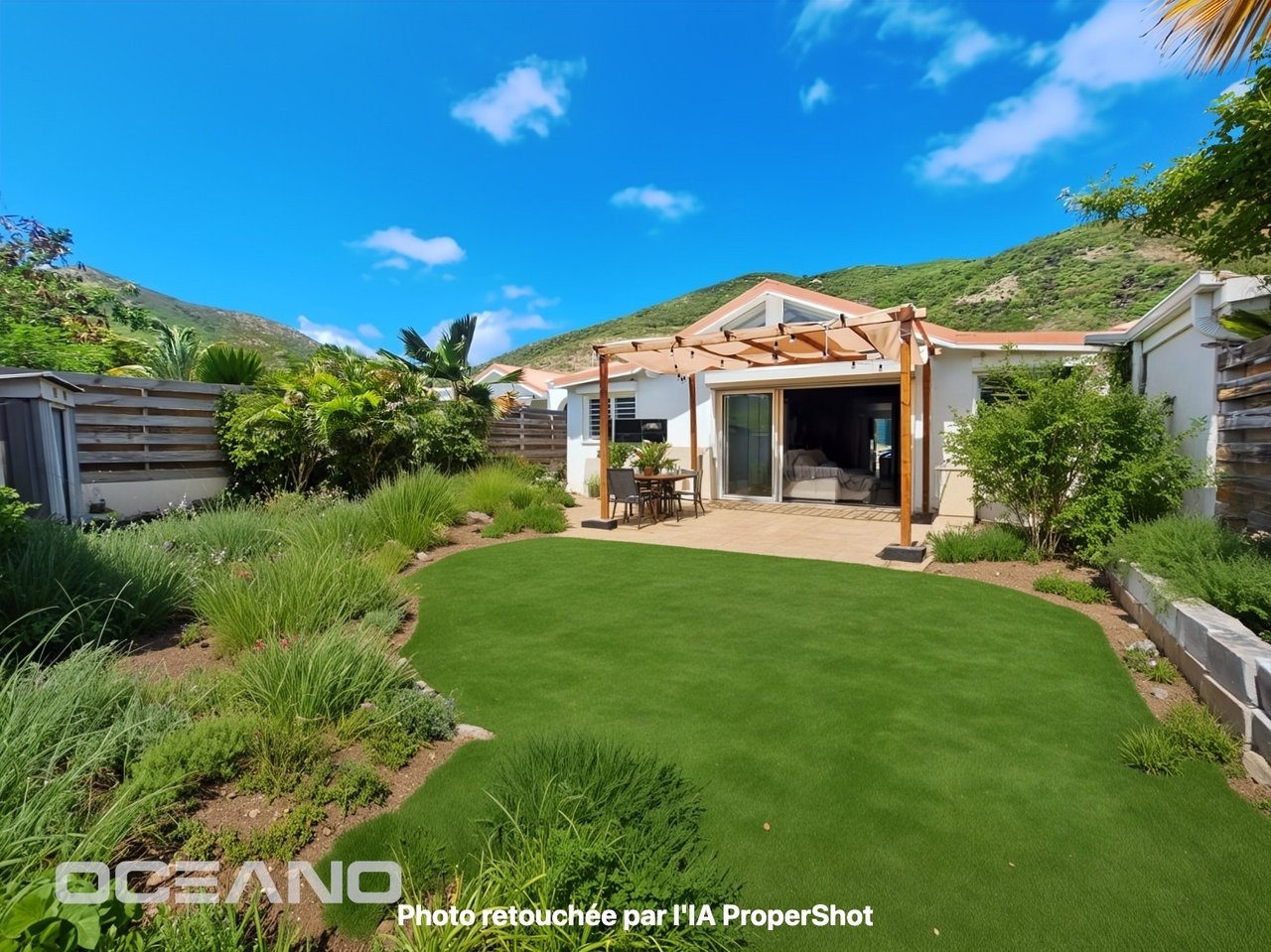 4-bedroom house with garden 