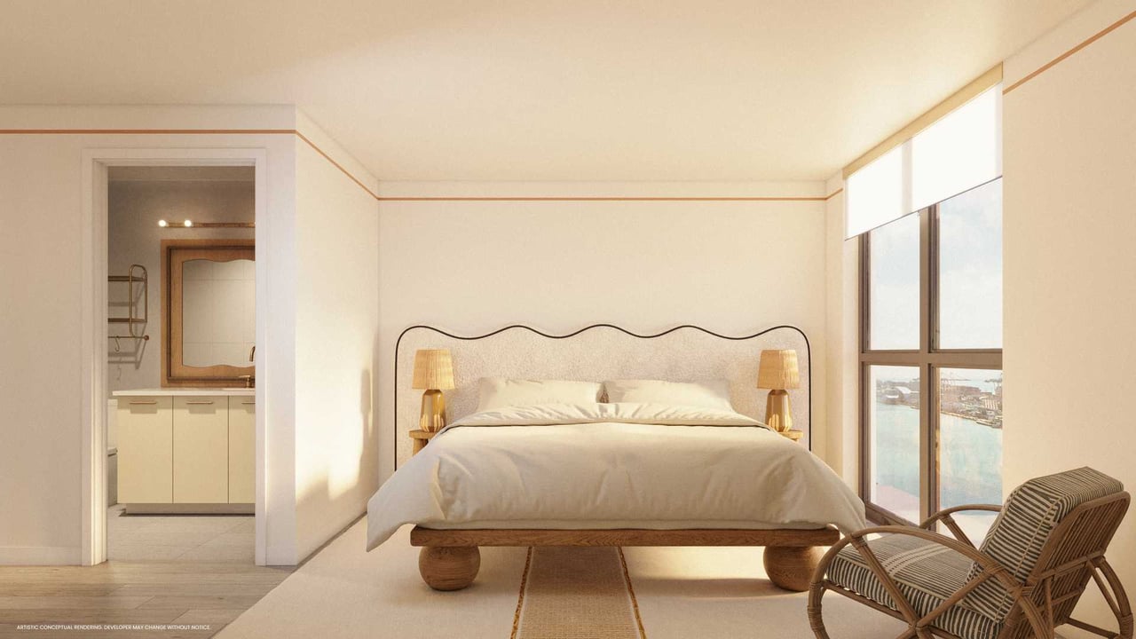 Flow House bedroom 