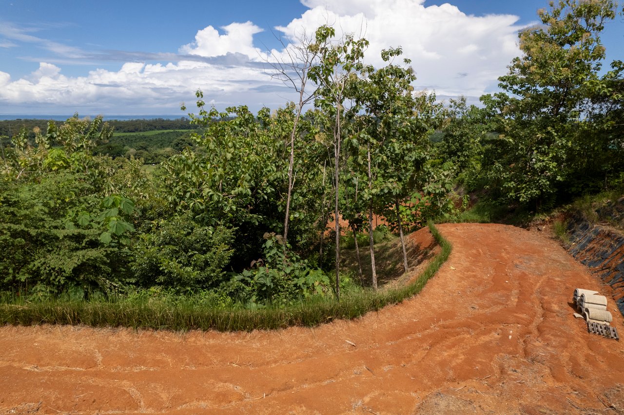 New Gated Development in Matapalo - Ocean View and Flat Land, ready to build!