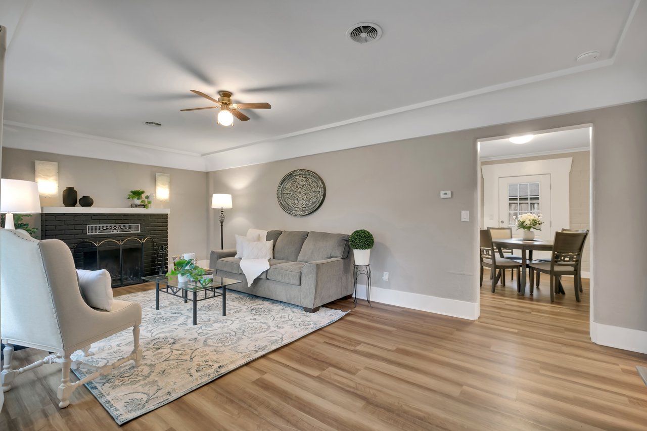 Timeless Mid-Century Brick Rambler