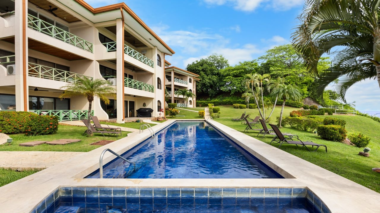 Titled Ocean View and Beachfront Condo