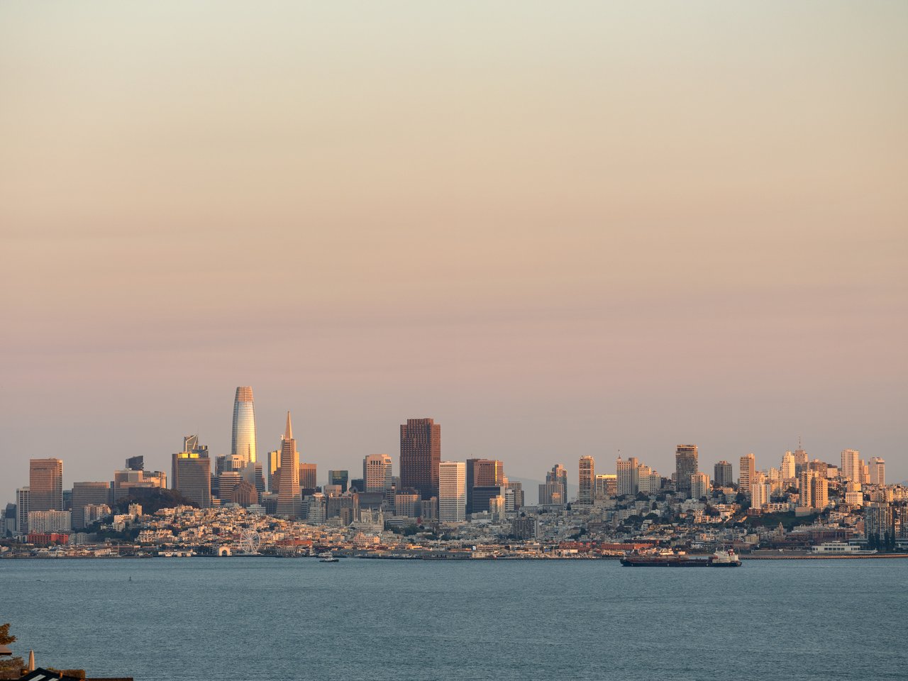 Exceptional Setting with views spanning San Francisco, the Golden Gate Bridge, Sausalito, and across the bay