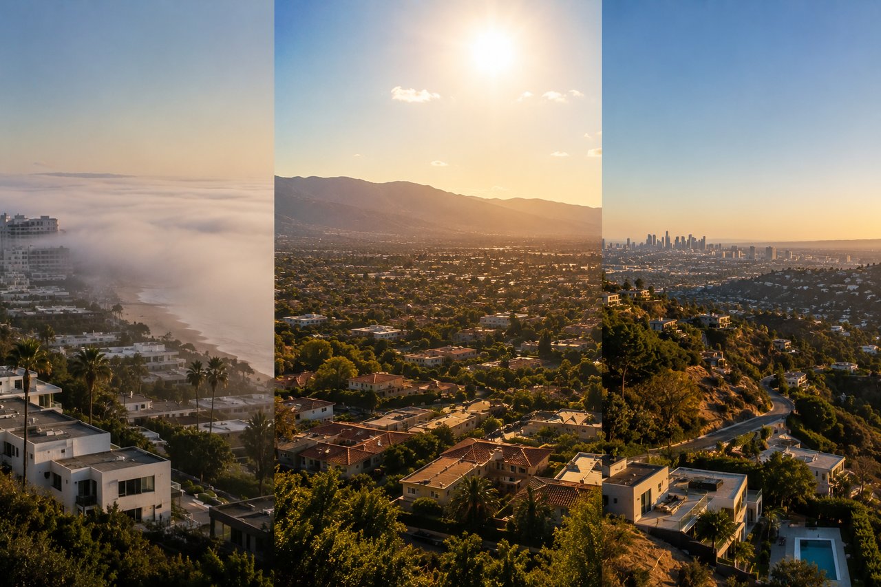 Relocating from Miami to LA: Westside Marine Layer, Valley Heat, or Hillside Views — Which Microclimate Fits You?
