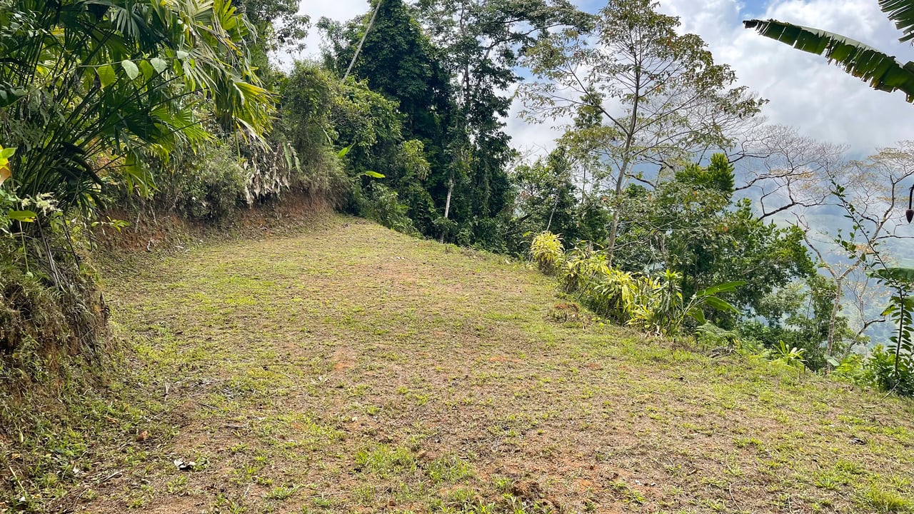 Incredible Mountain and Whale Tail View Home Site Above Uvita