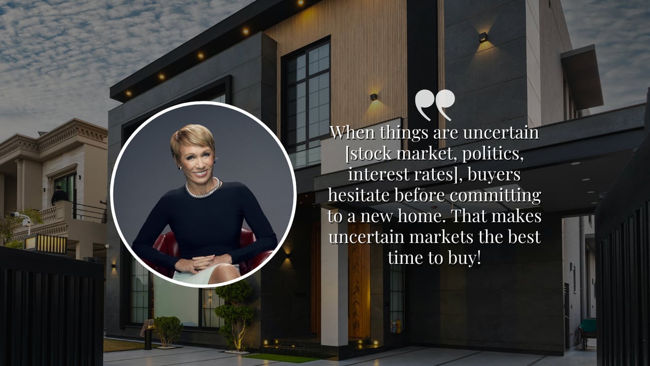 Barbara Corcoran’s 3 Tell-Tale Signs That It’s a Good Time to Buy a Home
