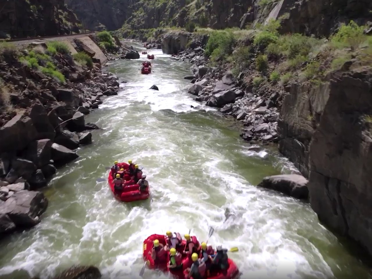 From Calm to Class III: Monica Goes Whitewater Rafting in Cañon City
