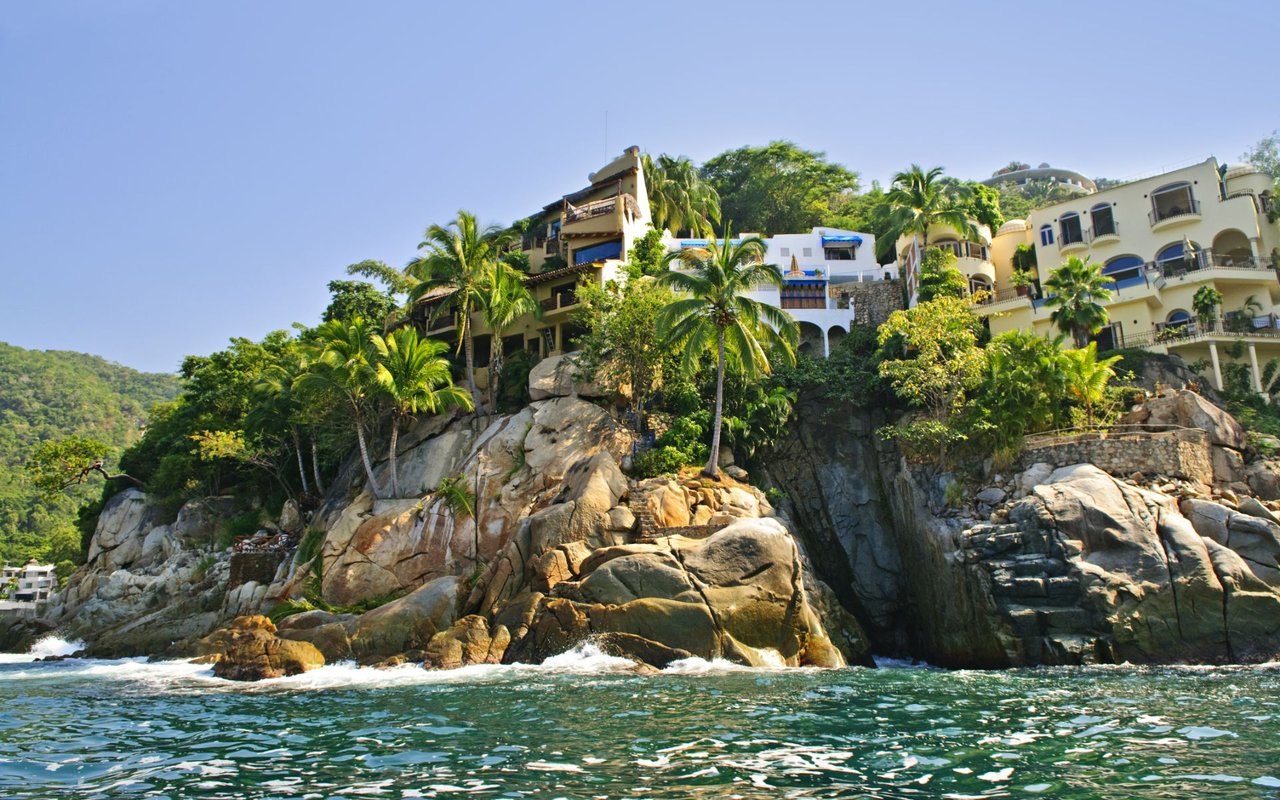 Villas on the Pacific Coast of Mexico near Puerto Vallarta