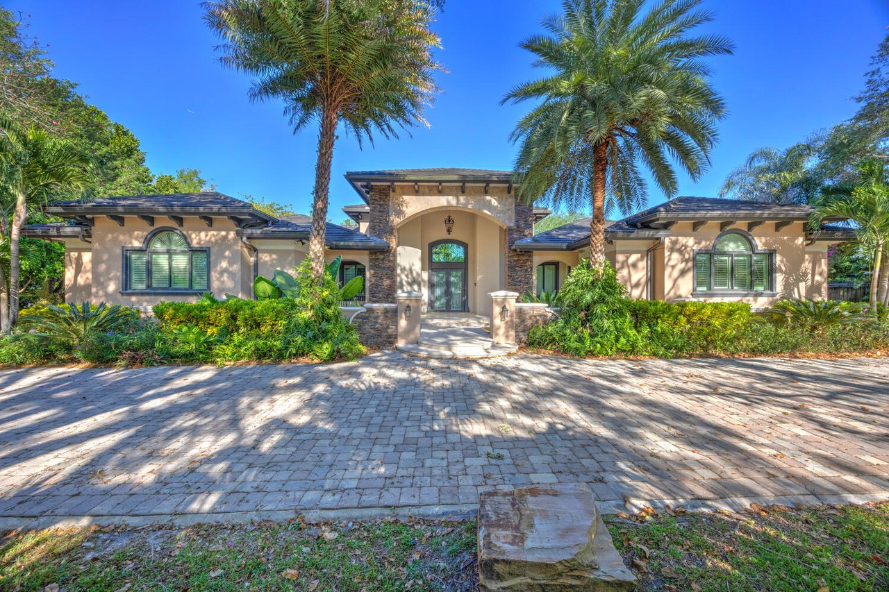 Elegant Custom Home on Builder’s Acre Near Baptist Hospital