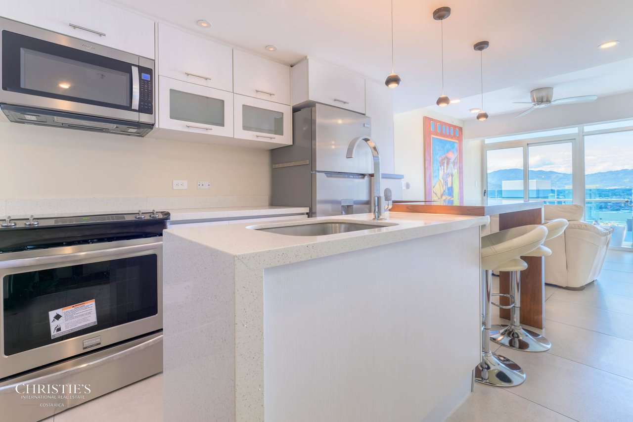 Modern 2-Bedroom Condo with Mountain Views in Barrio Escalante