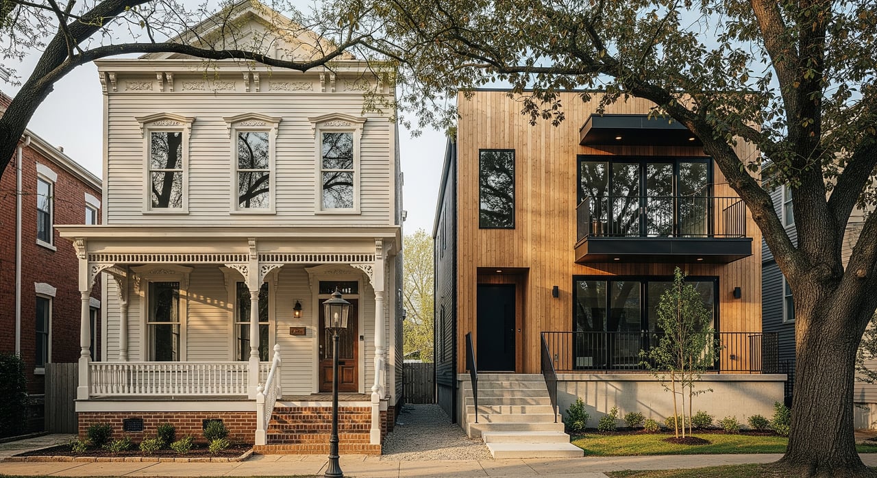 East Nashville: New Construction Vs. Historic