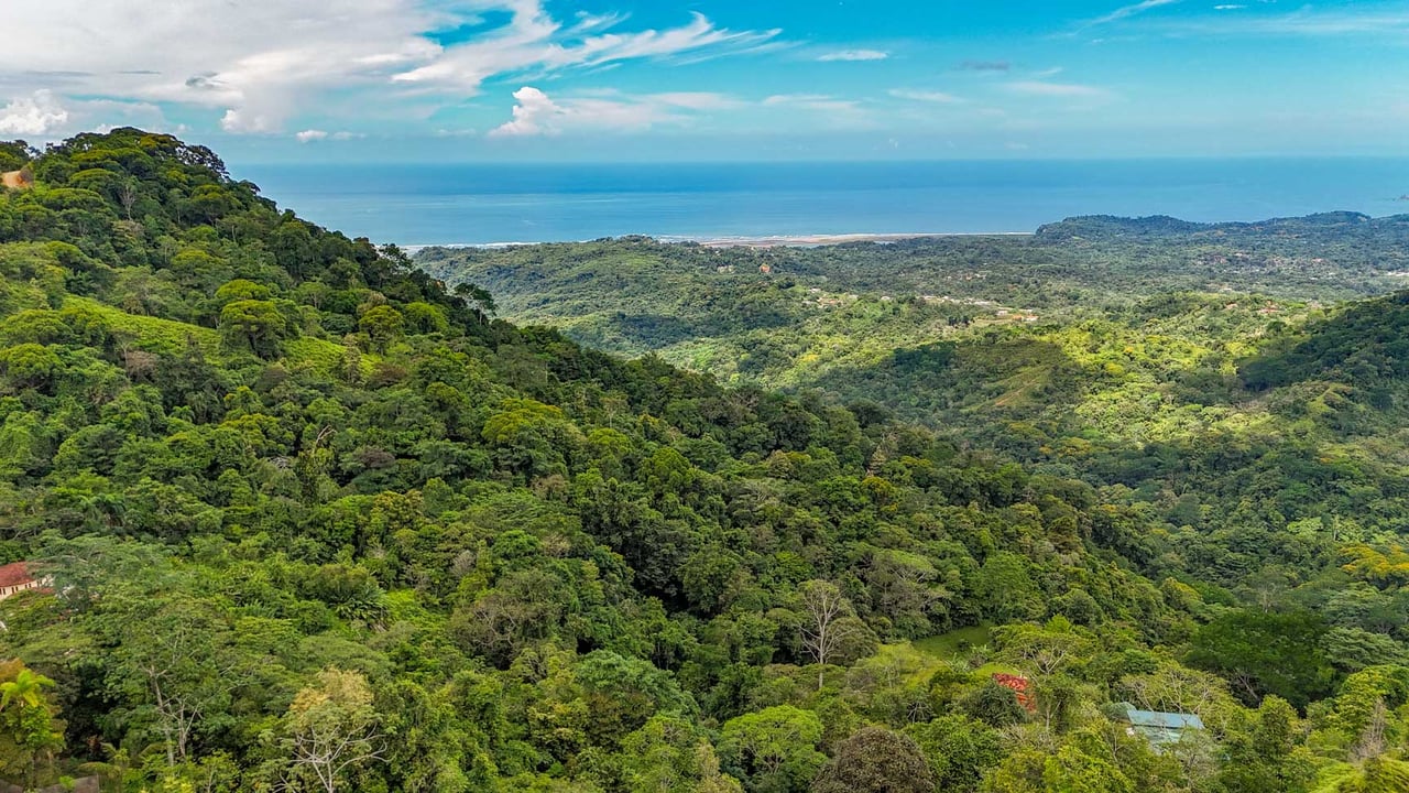 3-Bed Ocean View Home Near Ojochal, Costa Rica | 2.75 Acre Jungle Property
