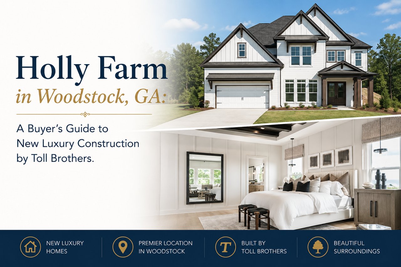 Holly Farm in Woodstock, GA: A Buyer's Guide to New Luxury Construction by Toll Brothers cover