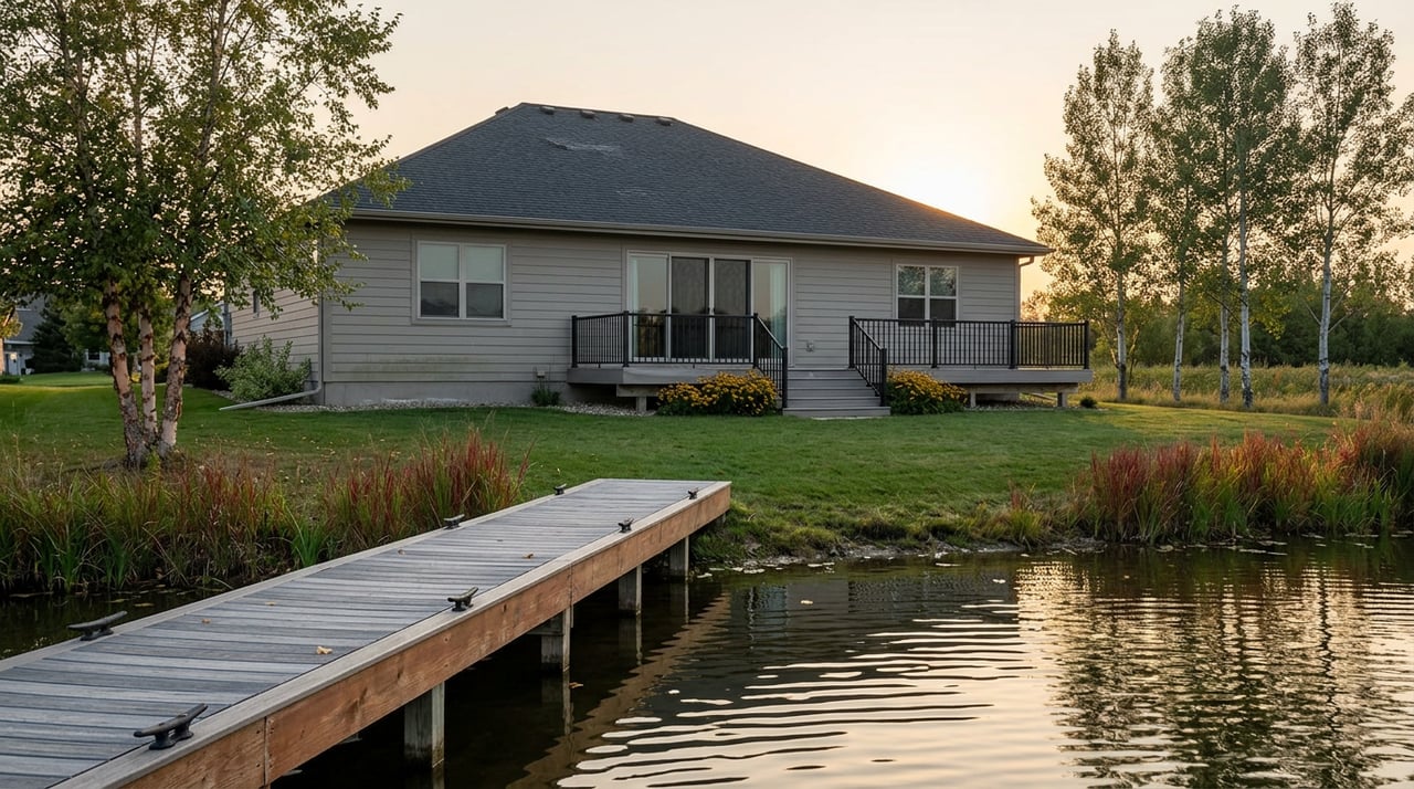 Lake Hanson Is a Tenth the Size of Lake Mitchell. Here's What That Actually Buys You.